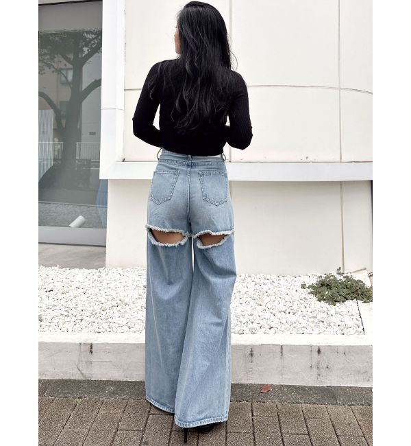 GYDA「POLOニットトップス」|ニット・セーター|