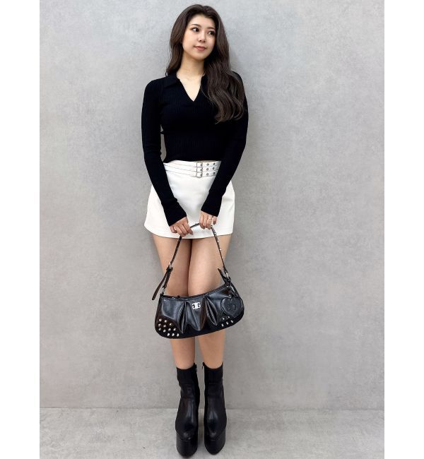 GYDA「POLOニットトップス」|ニット・セーター|