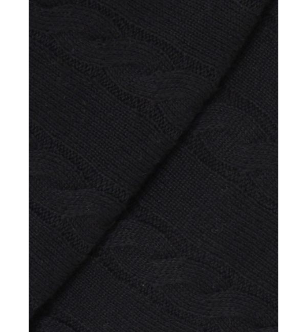 GYDA「POSHハーフスリーブケーブルニットワンピース」|ワンピース|