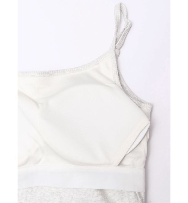 GYDA「SIDE スリットテレコキャミロングワンピース」|ワンピース|