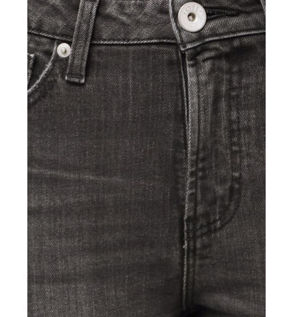 GYDA「ミドルウエストSIDE RIPPEDスキニーデニムパンツ」|デニム|