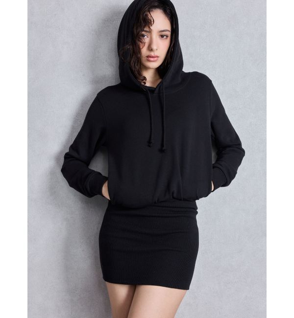 GYDA「ドッキングスウェットワンピース」|ワンピース|