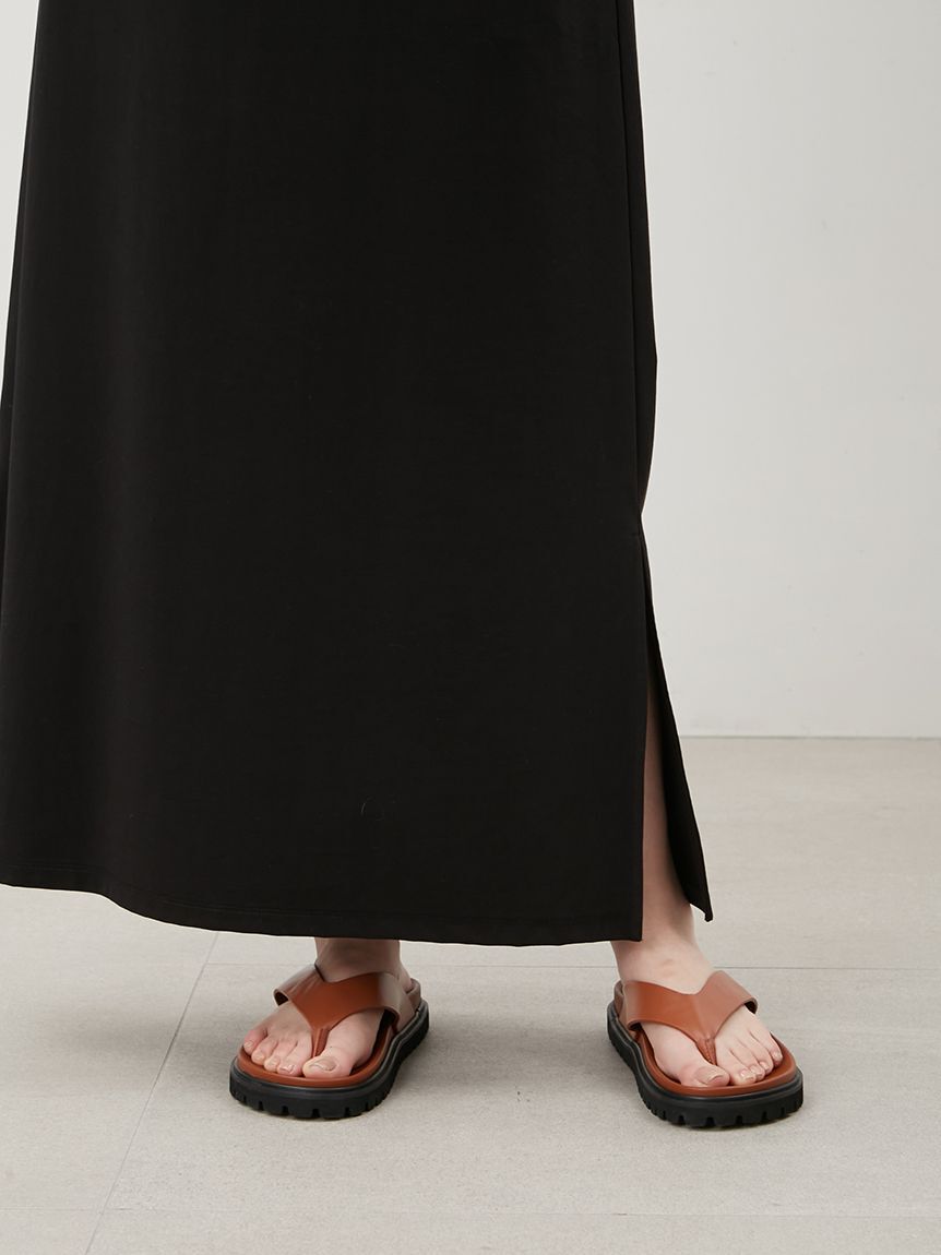 Mila Owen「フレンチスリーブサイドスリットカットワンピース」|ワンピース|