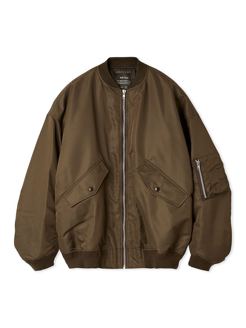 Mila Owen「リサイクルナイロンオーバーサイズMA-1」|ブルゾン・スタジャン|BRW