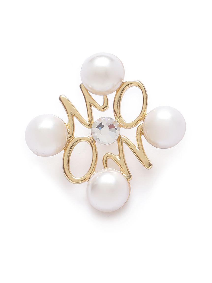 Mila Owen「モチーフパールストーンピアス」|ピアス|