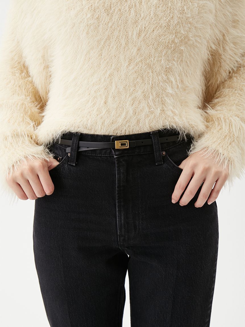 Mila Owen「クラッシックバックルリバーシブルベルト」|ベルト|