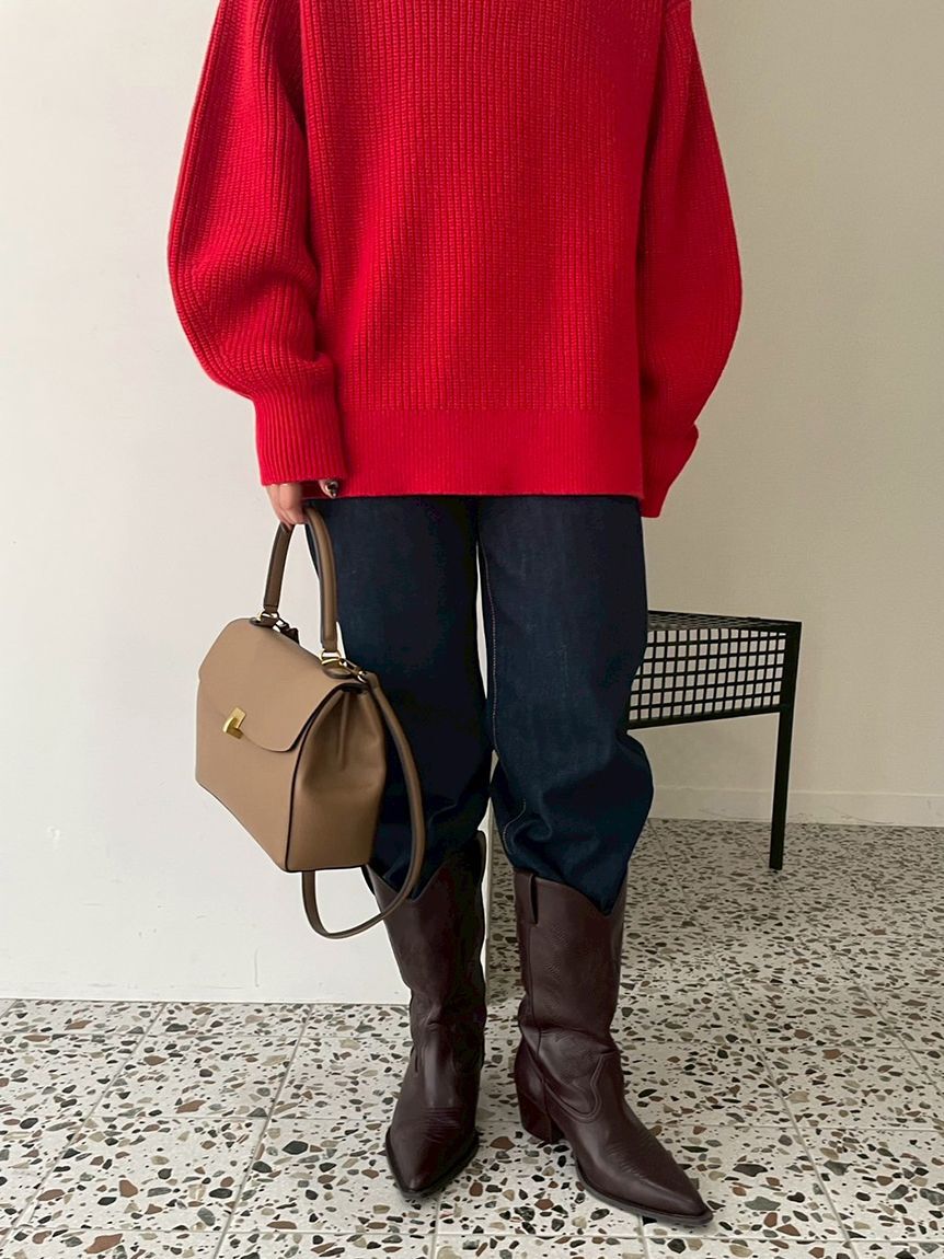 Mila Owen「メタルモチーフスクエアバッグ」|ショルダー・メッセンジャー|