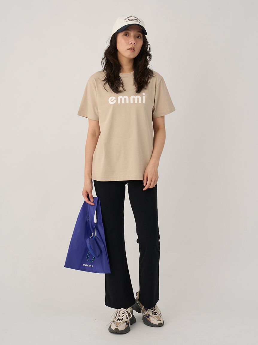 emmi atelier「emmiロゴTシャツ」|Tシャツ・カットソー|