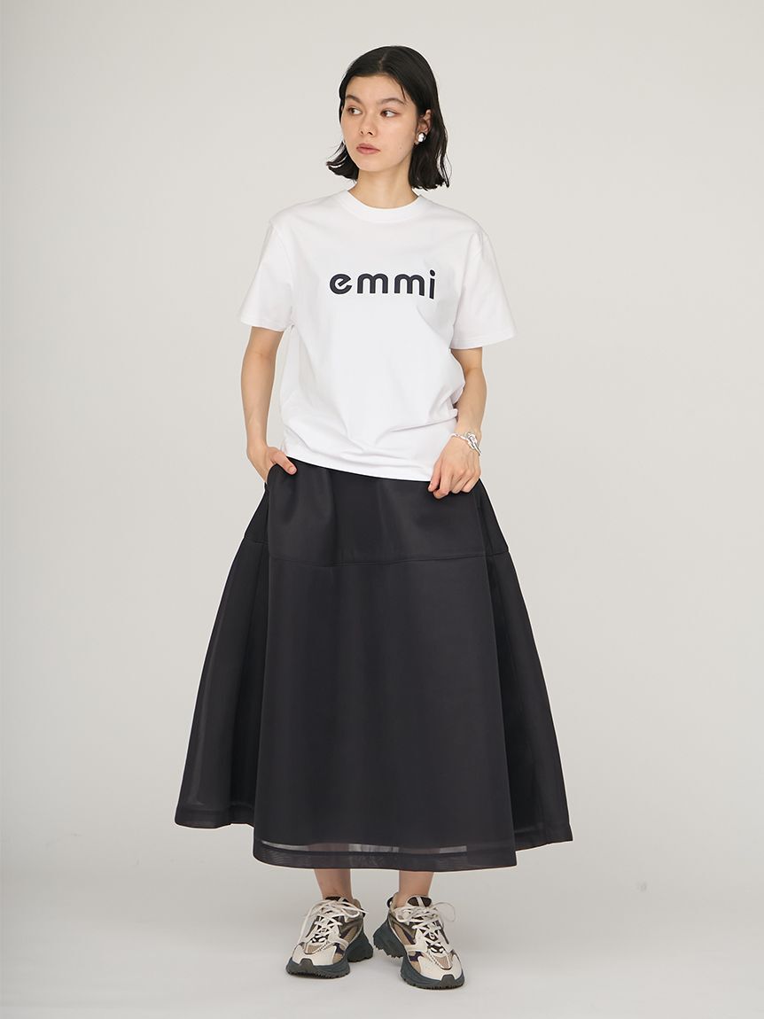 emmi atelier「emmiロゴTシャツ」|Tシャツ・カットソー|