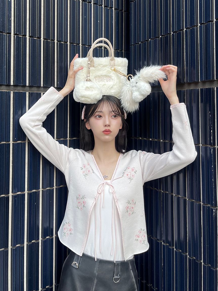 FURFUR「レザーライクミディスカート」|スカート|