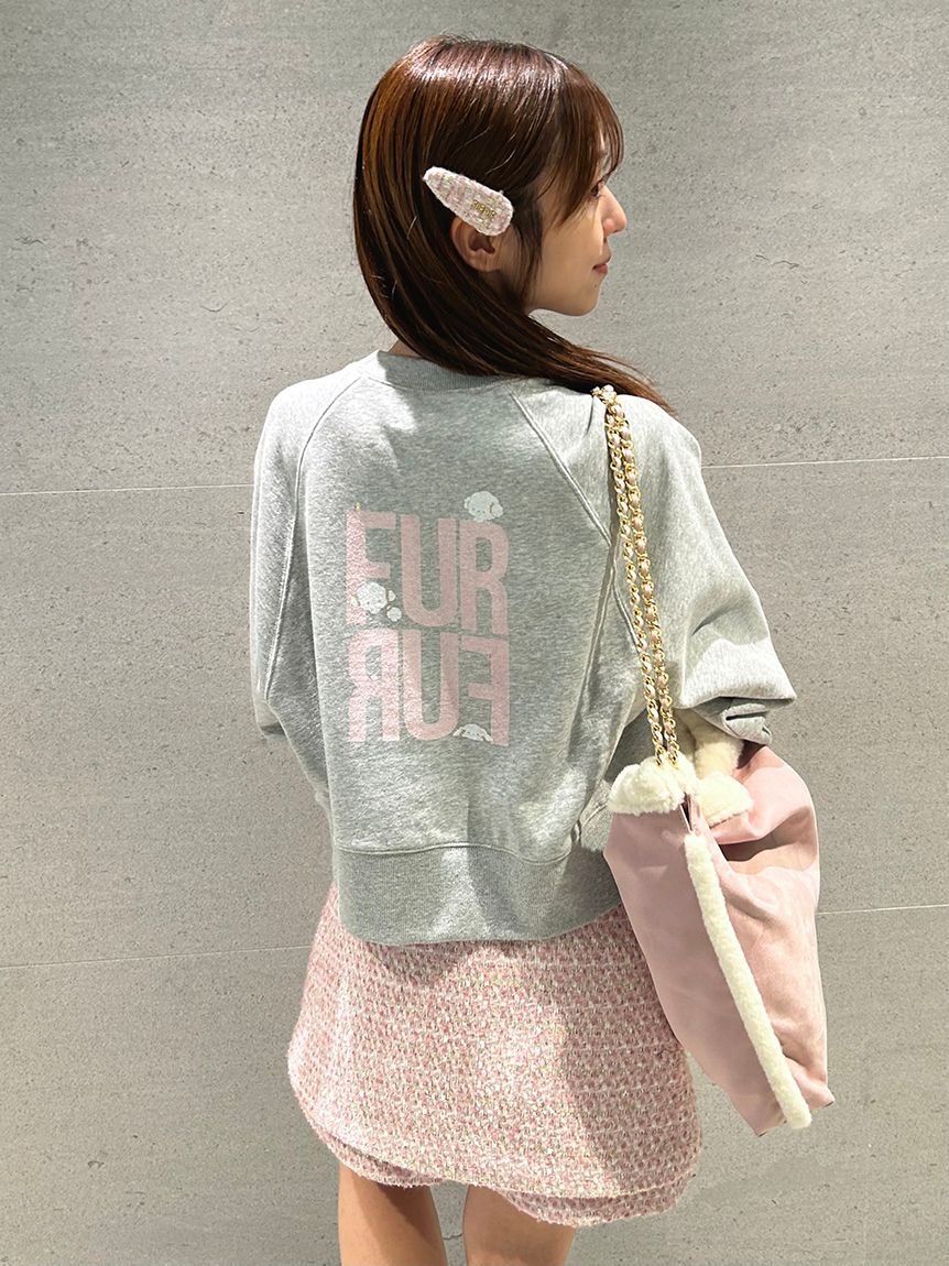 FURFUR「こぎみゅんプリントスウェット」|スウェット・ジャージ|