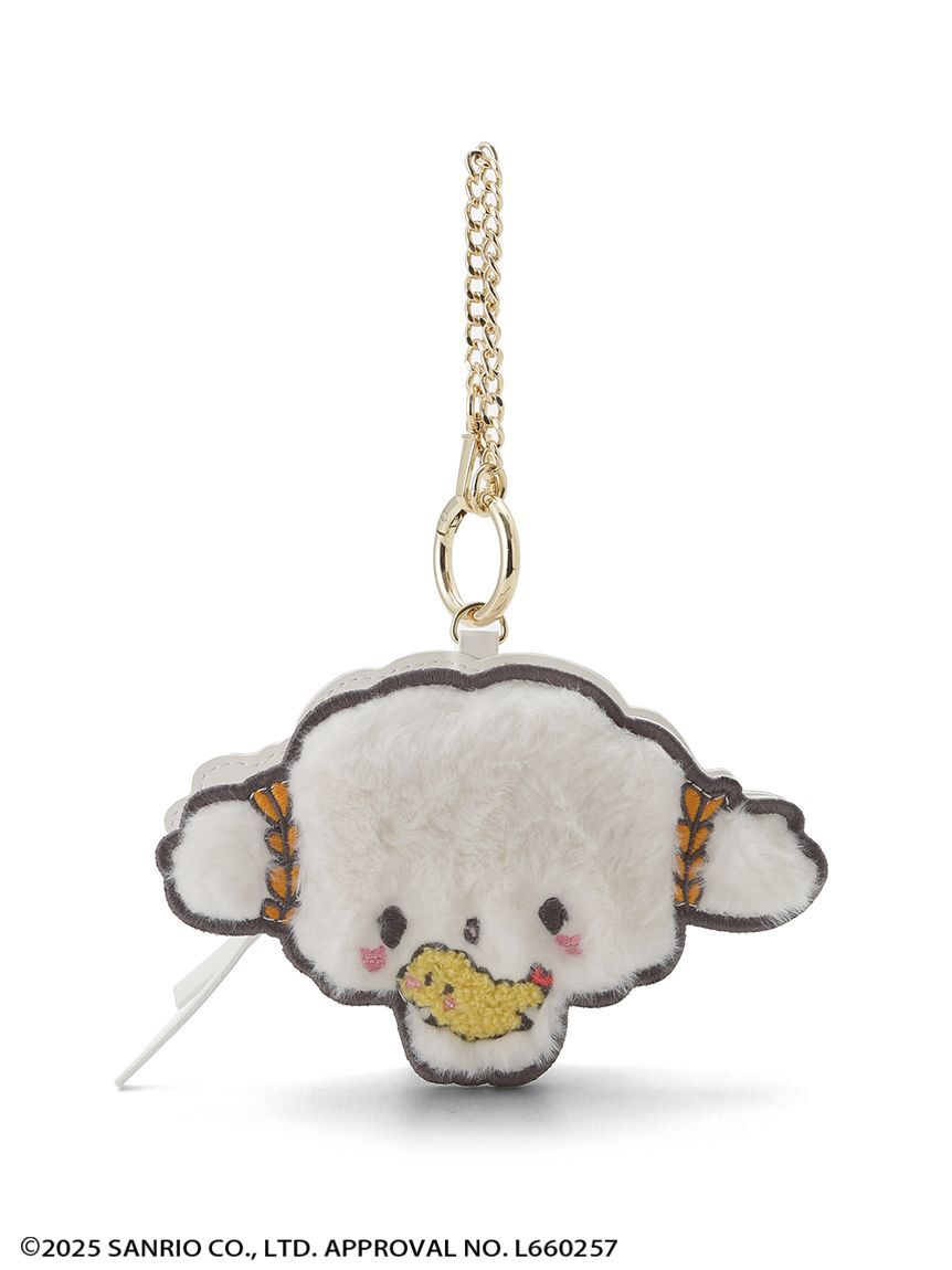 FURFUR「こぎみゅんポーチチャーム」|キーケース|WHT