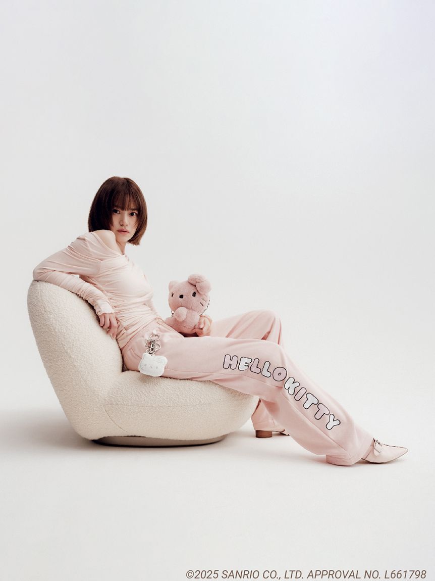 FURFUR「HELLO KITTYクリスタルチャーム」|キーケース|