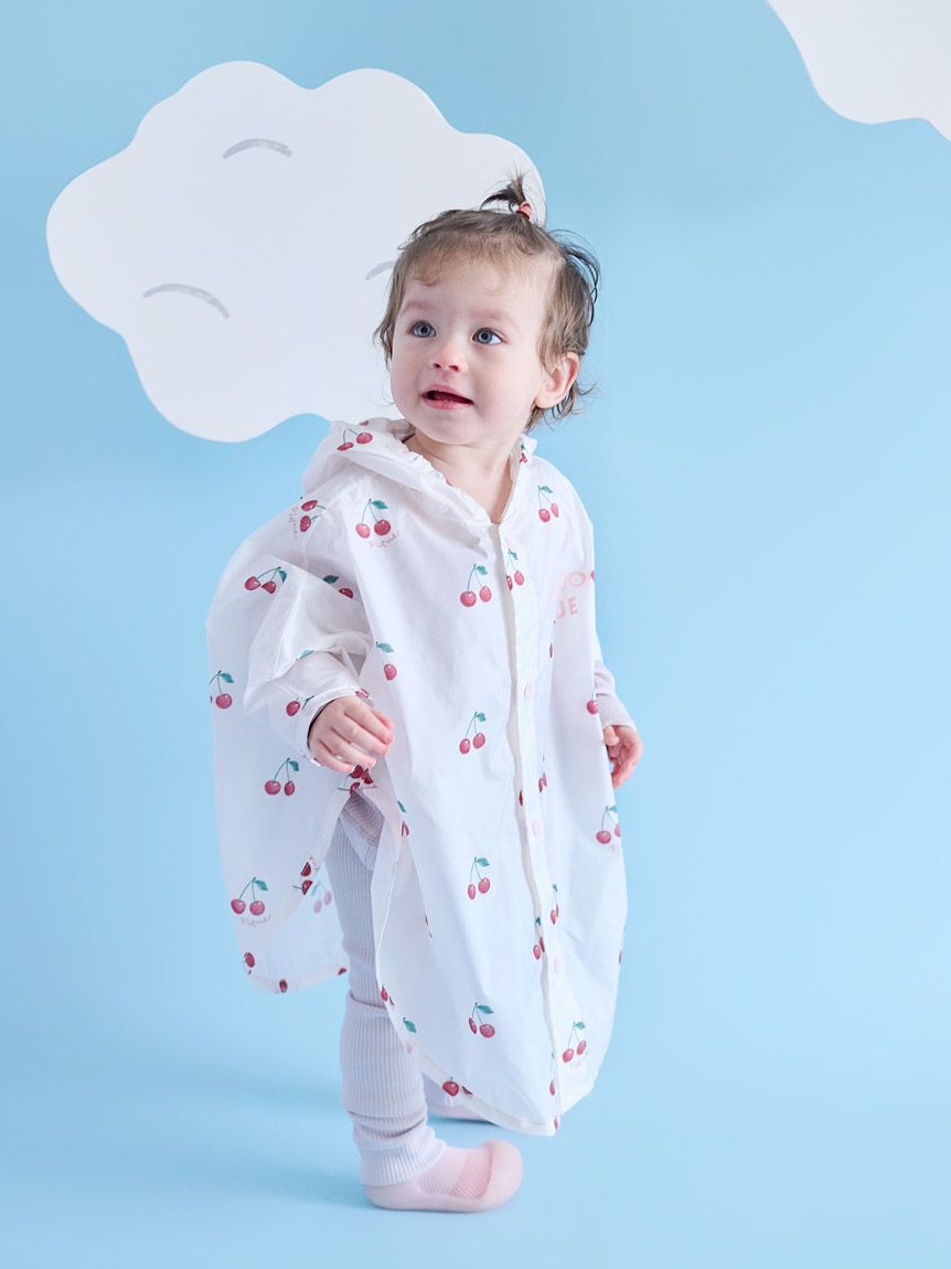 gelato pique kids&baby「【販路限定】【KIDS】レインポンチョ」|レインコート|