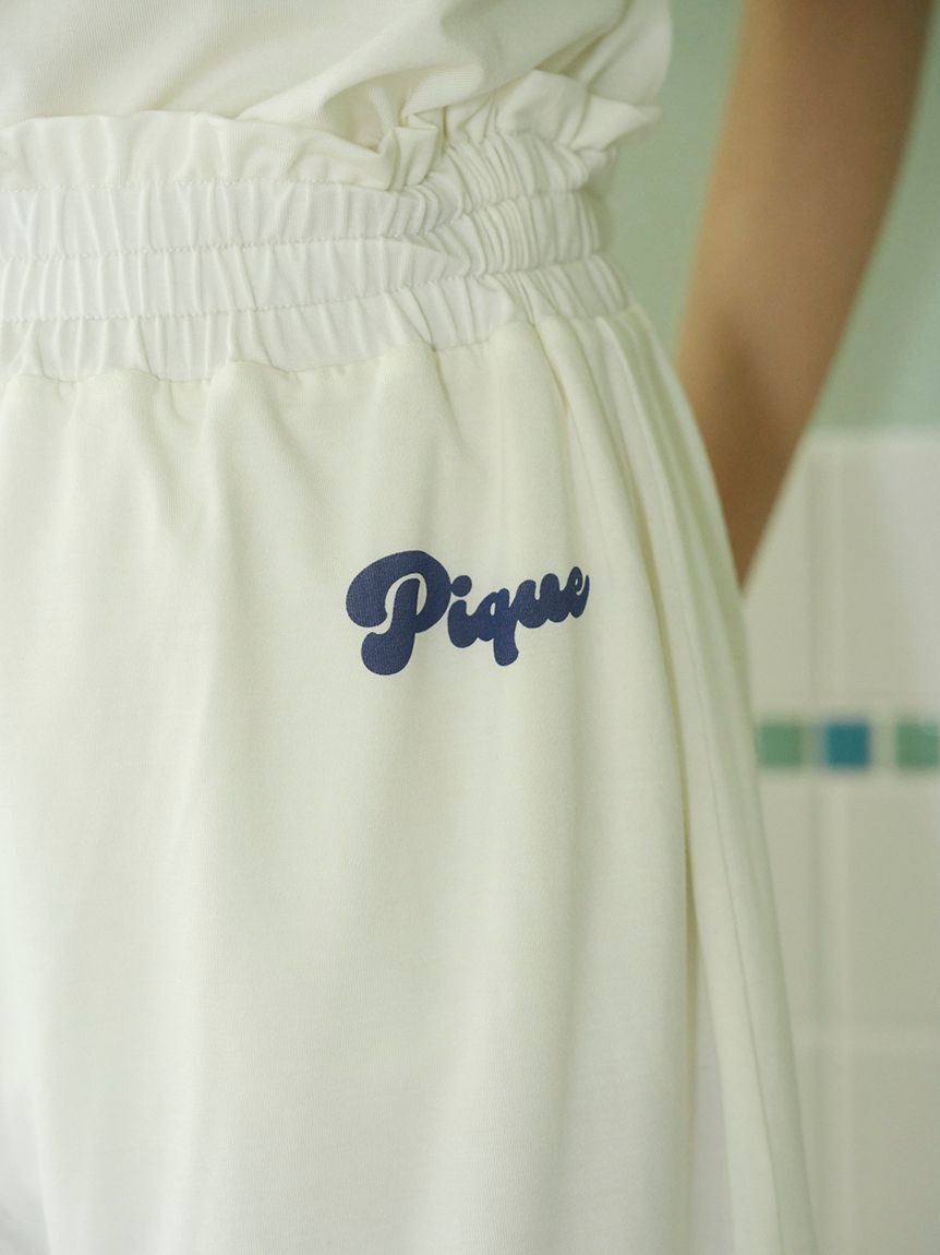 gelato pique「【ラッピング済み】カラフルロゴTシャツ&ショートパンツSET」|ルームウェア|