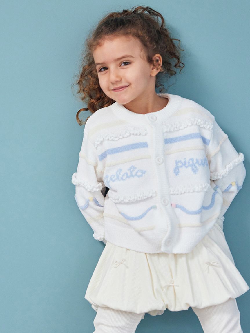 GELATO PIQUE KIDS & BABY「【KIDS】エアリーモコホイップケーキカーディガン」|カーディガン|OWHT
