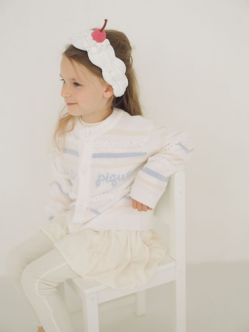 GELATO PIQUE KIDS & BABY「【KIDS】エアリーモコホイップケーキカーディガン」|カーディガン|