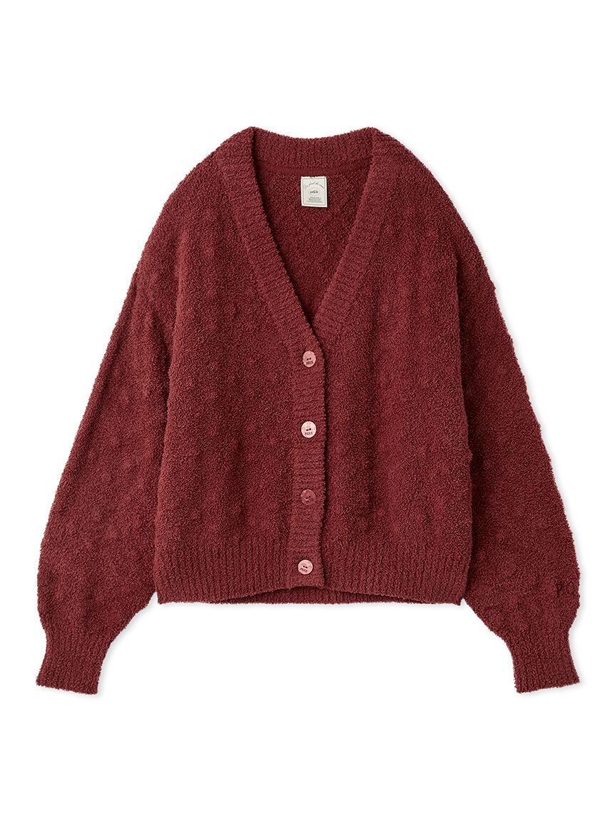 gelato pique「柄編みカーディガン」|ルームウェア|