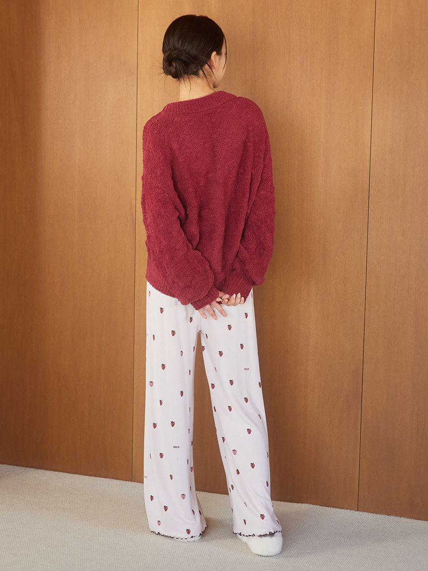 gelato pique「柄編みカーディガン」|ルームウェア|