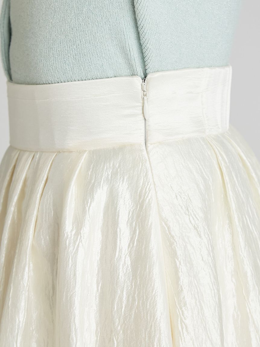 CELFORD「【ウォッシャブル】シャイニーアシンメトリースカート」|スカート|