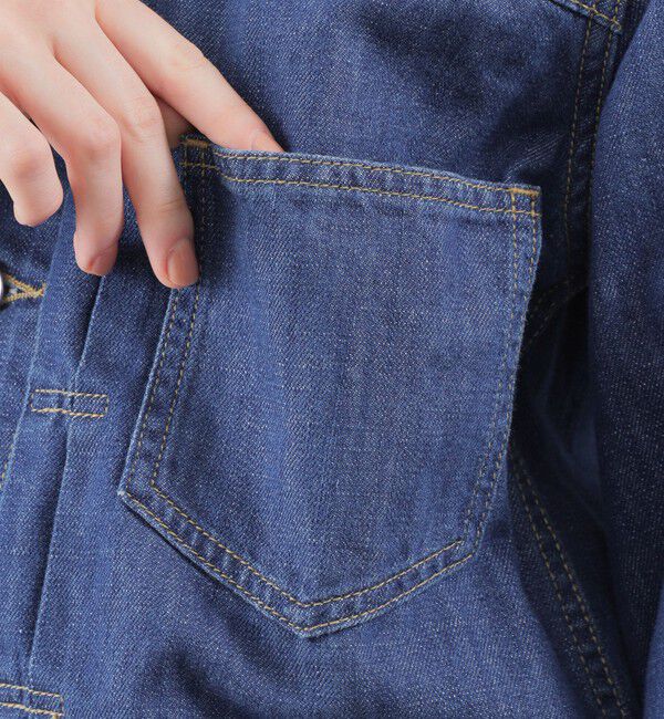 MACKINTOSH PHILOSOPHY「コットンリネンデニムジャケット」|ブルゾン・スタジャン|