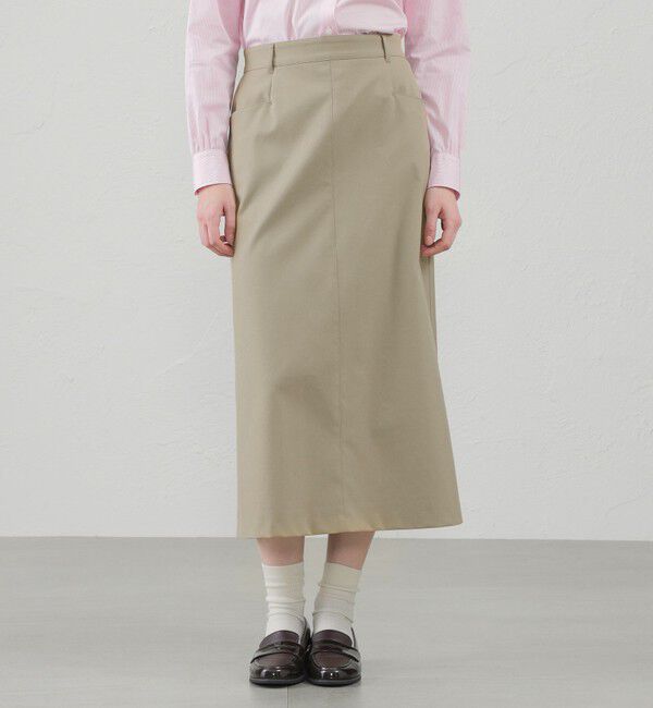 MACKINTOSH PHILOSOPHY「ソフトギャバジンサスペンダースカート」|スカート|