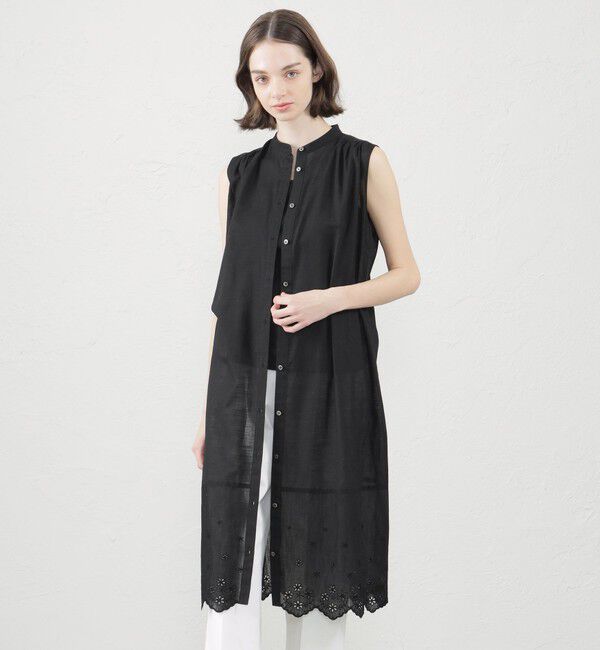 MACKINTOSH PHILOSOPHY「スカラップレースワンピース」|ワンピース|ブラック