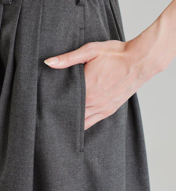 MACKINTOSH PHILOSOPHY「GREY LABEL タックスカート」|スカート|