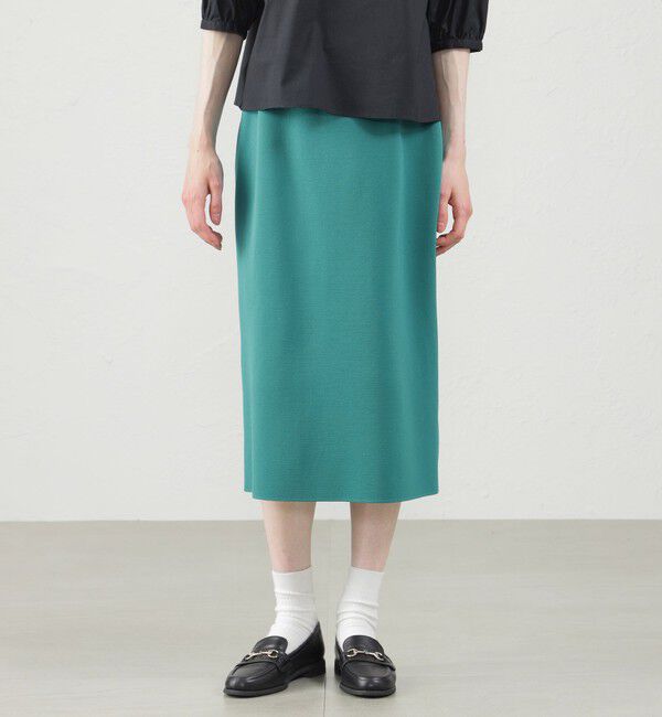 MACKINTOSH PHILOSOPHY「ミラノリブスリムスカート」|スカート|グリーン