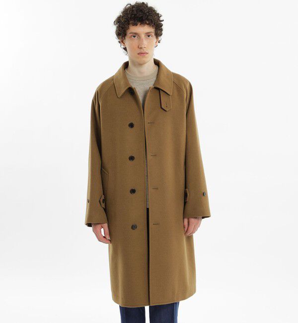 MACKINTOSH PHILOSOPHY「【アニチューブ掲載】【WEB&一部店舗限定】ショートビーバー COSWAY（コズウェイ）」|ステンカラーコート|ベージュ