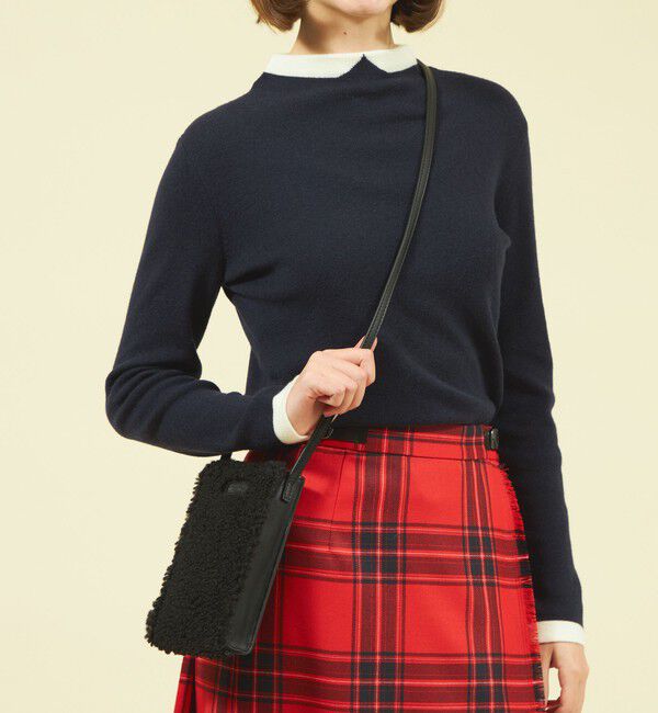 MACKINTOSH PHILOSOPHY「ボアスマホポーチ」|ショルダー・メッセンジャー|