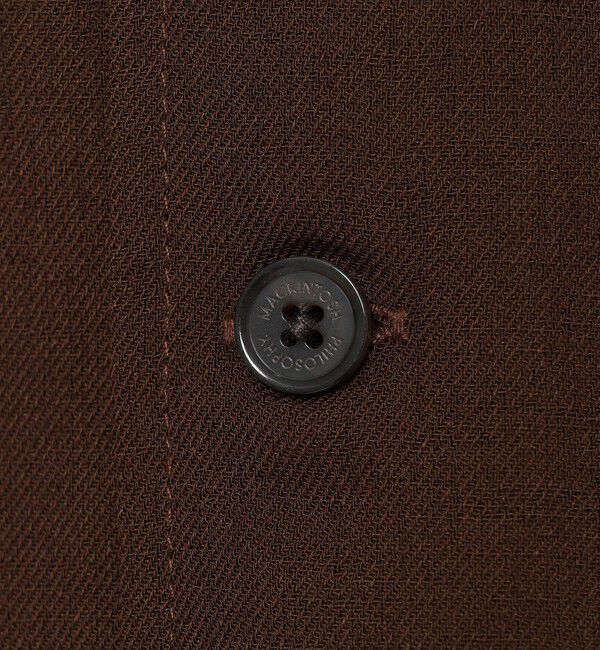 MACKINTOSH PHILOSOPHY「GREY LABEL ドライタッチ半袖シャツ」|シャツ・ブラウス|