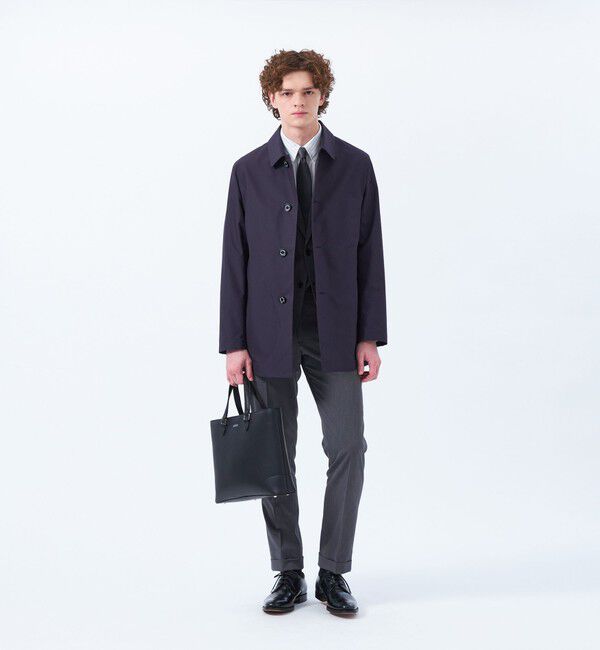MACKINTOSH PHILOSOPHY「WELLINGTON（ウェリントン）short レインウェザークロス」|ステンカラーコート|