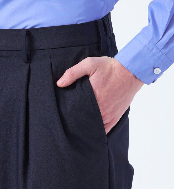 MACKINTOSH PHILOSOPHY「トロッター トラウザーズ #001（ナンバーワン）フラットギャバジン」|スラックス|