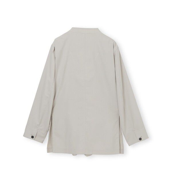 MACKINTOSH PHILOSOPHY「GREY LABEL カラーレスジャケット」|ノーカラージャケット|