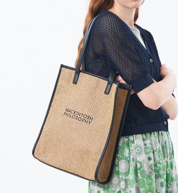 MACKINTOSH PHILOSOPHY「ロゴ刺しゅうサマートート」|トートバッグ|