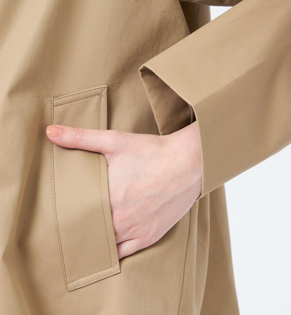 MACKINTOSH PHILOSOPHY「【WEB&一部店舗限定】ソフトギャバジンショートトレンチコート」|トレンチコート|