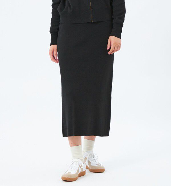 MACKINTOSH PHILOSOPHY「【WEB&一部店舗限定】ニットスカート」|スカート|ブラック