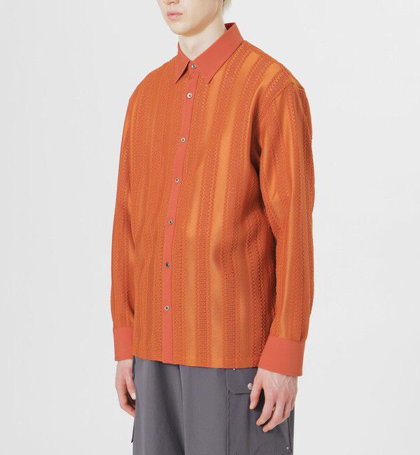  「レノクロスレースシャツ」|シャツ・ブラウス|