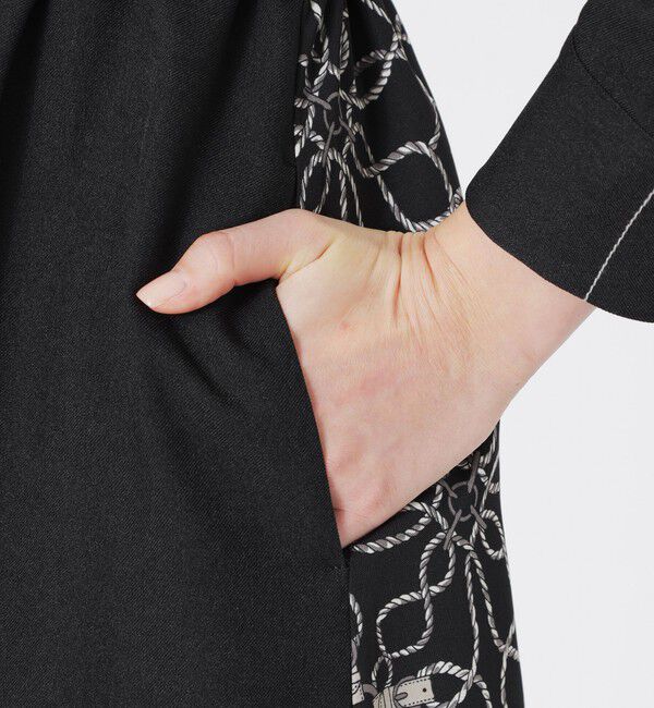  「メランジツイルシャツワンピース」|ワンピース|