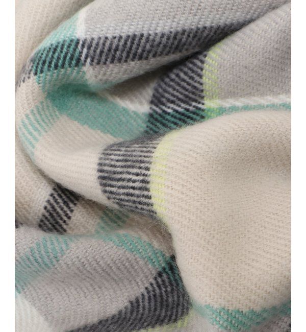 ikka「大伴チェックストール」|マフラー|