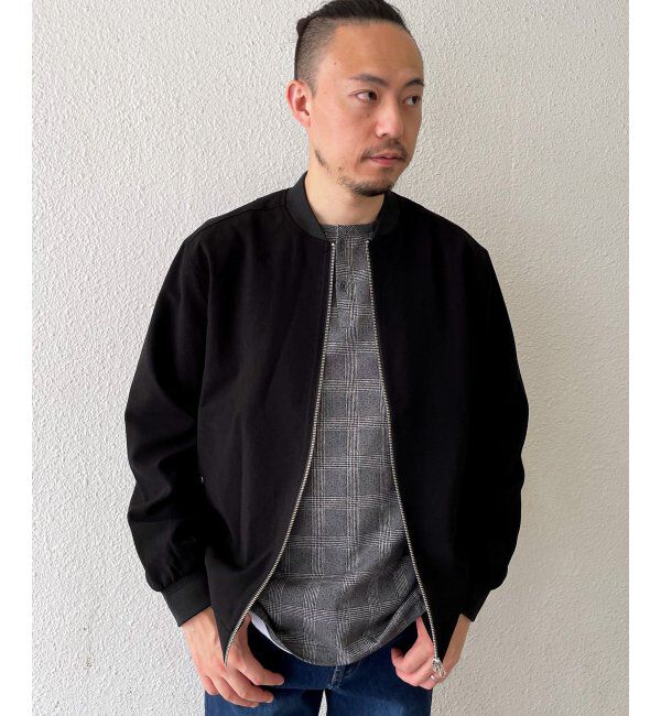 ikka「Teflonブルゾン」|ブルゾン・スタジャン|