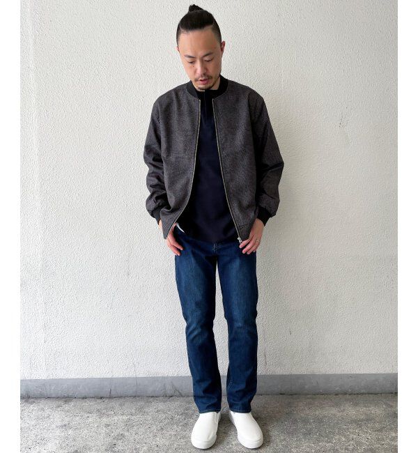 ikka「Teflonブルゾン」|ブルゾン・スタジャン|