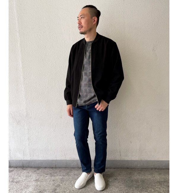 ikka「Teflonブルゾン」|ブルゾン・スタジャン|