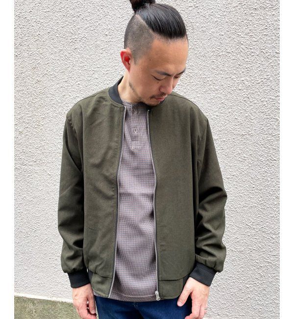 ikka「Teflonブルゾン」|ブルゾン・スタジャン|