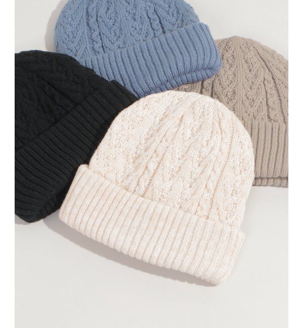 ikka「ケーブルニットワッチ」|その他|オフホワイト