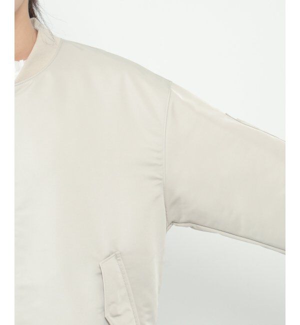 ikka「2WAYキルトMA-1」|ブルゾン・スタジャン|