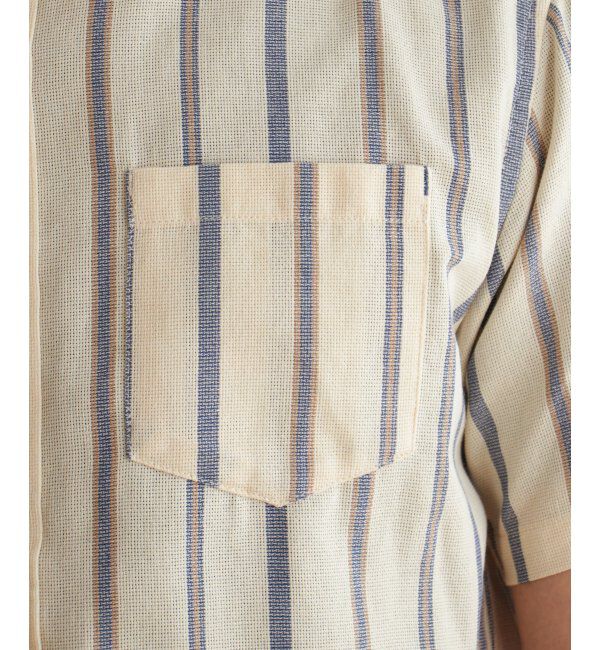 ikka「パナマレギュラーカラー半袖シャツ」|シャツ・ブラウス|