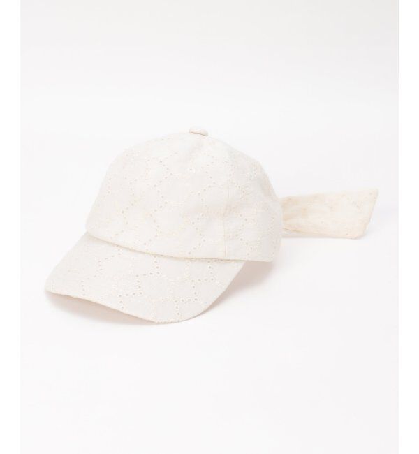 ikka kids「後ろリボン総レースキャップ」|その他|