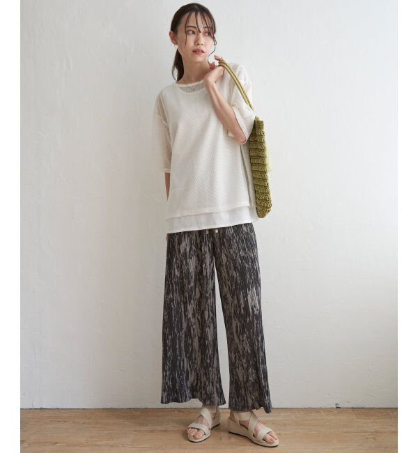 ikka「【2点セット】メッシュレイヤードアンサンブル」|その他|